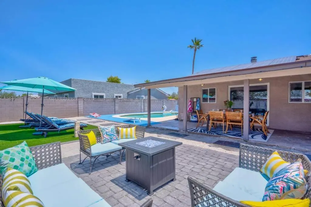 Fab Phx Getaway W/ Pool & Fire Pit Villa Phoenix